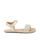Kinder-Barfußsandalen FRODDO FLEXY FLOWER Gold glänzend