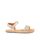 FRODDO SANDAL FLEXY FLOWER II Gold Shine | Barefoot sandály