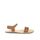 FRODDO SANDAL FLEXY BUCKLE Brown | Barefoot sandály