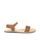 Damen-Barfußsandalen FRODDO SANDAL FLEXY BUCKLE Braun
