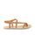 Damen-Barfußsandalen FRODDO SANDAL FLEXY W Cognac