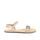 Damen-Barfußsandalen FRODDO FLEXY BUCKLE Gold glänzend