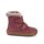 FRODDO KOTNÍKOVÉ ZIMNÍ FURRY BOOT Bordeaux | Dětské zimní zateplené barefoot boty