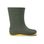 RAYVE MONSOON Army Green/Yellow | Dětské barefoot holínky