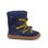 FRODDO ZIMNÍ TEX TRACK WOOL Blue | Dětské zimní zateplené barefoot boty
