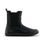 Damen-Barfuß-Chelsea-Stiefeletten ANGLES ORION Schwarz glatt