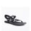BOSKY LIGHT II Z Black | Barefoot sandály