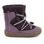 Dětské barefoot zimní boty FRODDO ZIMNÍ TEX TRACK WOOL fialové
