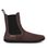 GROUNDIES CAMDEN Dark Brown Barefoot+| Chelsea zateplené barefoot boty