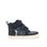 BUNDGAARD NERO MINI Navy Dino | Dětské celoroční barefoot boty
