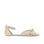 ANGLES NISA Beige | Dámské barefoot sandály
