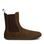 Dámské Barefoot Zateplené Chelsea GROUNDIES CAMDEN Čokoládové
