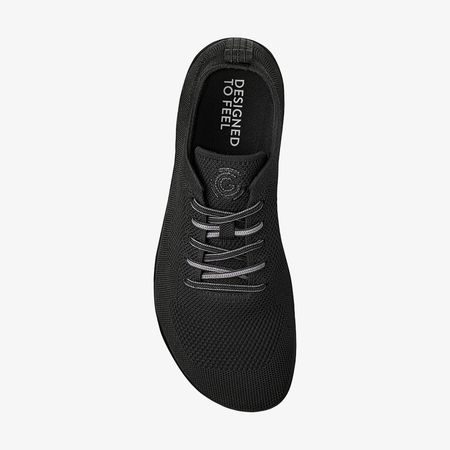 GROUNDIES® Active Knit Černé | Barefoot sportovní tenisky