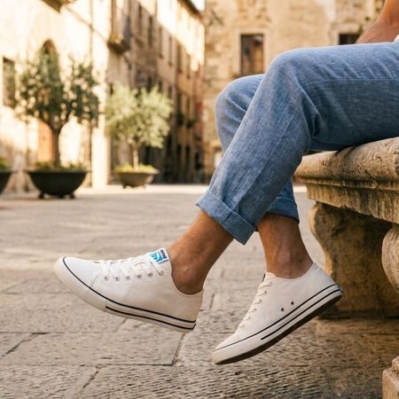 MTNG FREE CANVER Blanco | Muške barefoot tenisice
