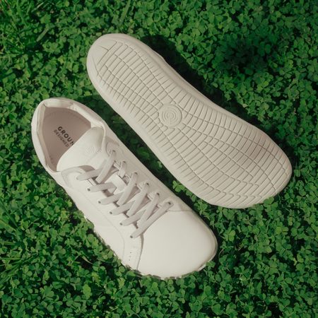 Barefoot tenisky GROUNDIES® Blaze Bílé Barefoot+