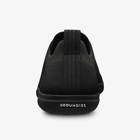 GROUNDIES® Active Knit Černé | Barefoot sportovní tenisky