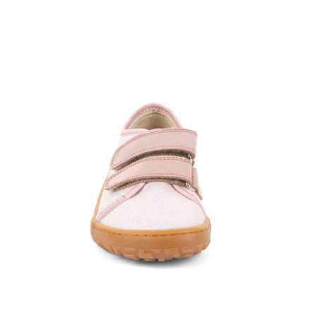 FRODDO SNEAKER CANVAS Pink Shine | Dětské barefoot tenisky