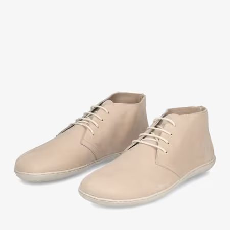 Dámské Barefoot Kotníkové Boty GROUNDIES® Milano Soft Písčité