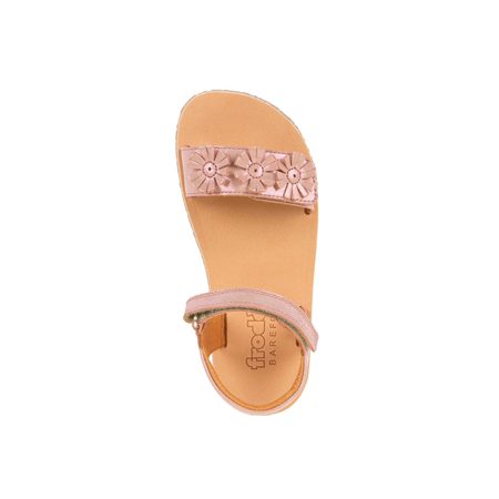 FRODDO SANDAL FLEXY FLOWER II Pink Shine | Barefoot sandály