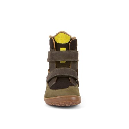 FRODDO UP TEX WINTER Grey / Black | Dětské zimní zateplené barefoot boty
