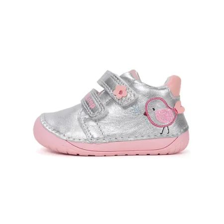 Otroške barefoot superge D.D.STEP S070-61646 Stříbrné ptáček