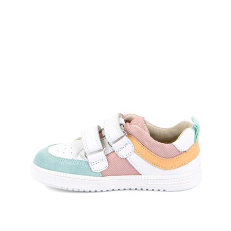 FRODDO TENISKY LOOP White Pink | Dětské barefoot tenisky