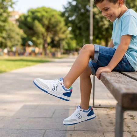JOMA FLEXY JR White | Dětské barefoot tenisky