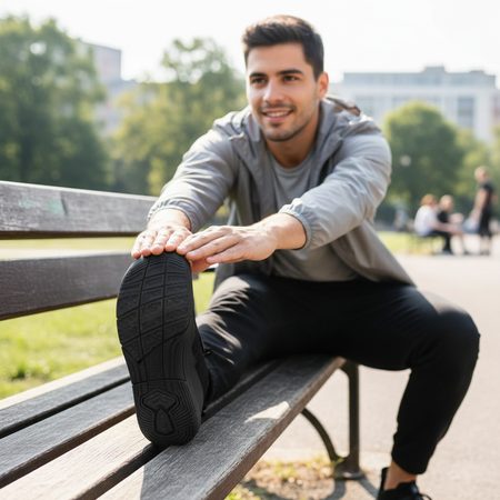 GROUNDIES® G-Flex Black Barefoot Športni Čevlji