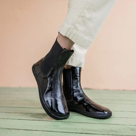 SHAPEN MAJESTY Black | Dámské chelsea barefoot boty