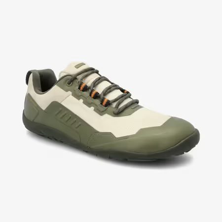 Barefoot Outdoorové Boty GROUNDIES® All Terrain Low 2.0 Zeleno Oranžové