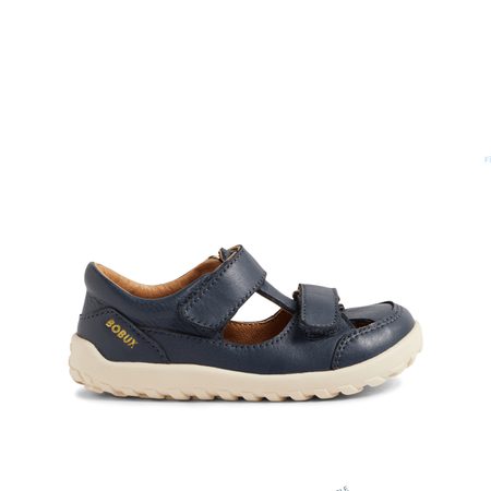 BOBUX ALPHA TROOP Navy | Dětské barefoot sandály