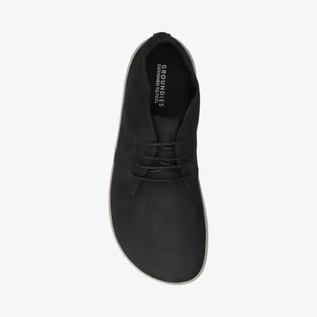 Dámské Barefoot+ Kotníkové Boty GROUNDIES® Milano Soft Černé