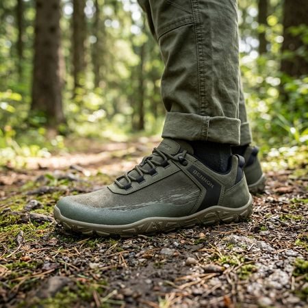 Barefoot Outdoorové Boty BENNON Khaki