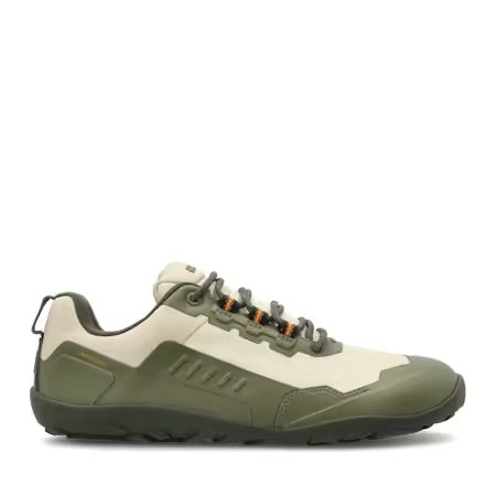 Barefoot Outdoorové Boty GROUNDIES® All Terrain Low 2.0 Zeleno Oranžové