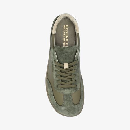Barefoot Tenisky GROUNDIES® Panama Khaki