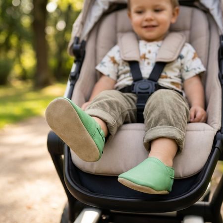 Dječje Barefoot Papučice RAYVE CRAVITOS SOFT zelene