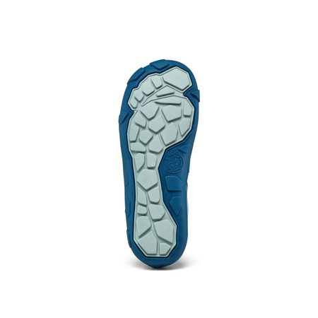 AFFENZAHN LOWBOOT LEATHER FRIENDY SHARK Blue | Dětské celoroční barefoot boty