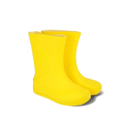 RAYVE MONSOON All Yellow | Dětské barefoot holínky
