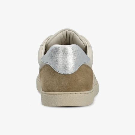 GROUNDIES® Nova GS1 Dámské Béžovo Stříbrné | Dámské barefoot tenisky