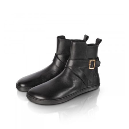 SHAPEN DIVINE Black | Dámské barefoot kotníkové boty
