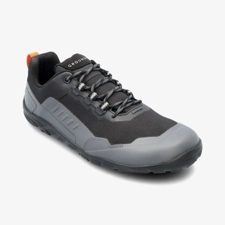 Barefoot Outdoorové Boty GROUNDIES® All Terrain Low 2.0 Černé