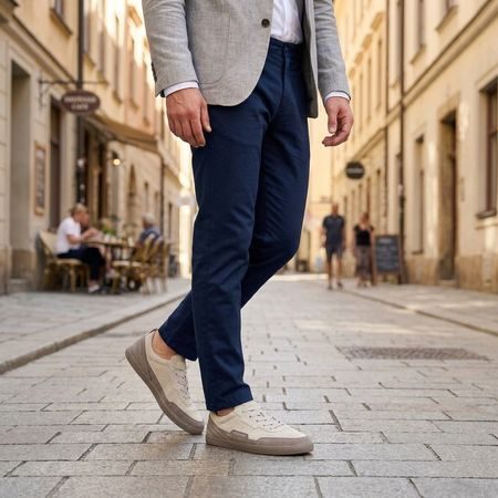 GROUNDIES® Zurich Szürke-Bézs Barefoot Tornacipő