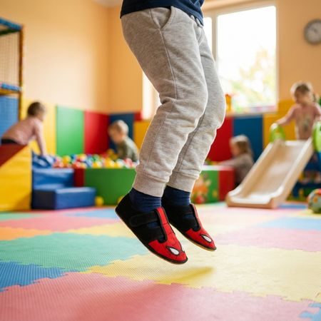 Dječje Barefoot Papuče RAYVE SLIPPERS spider