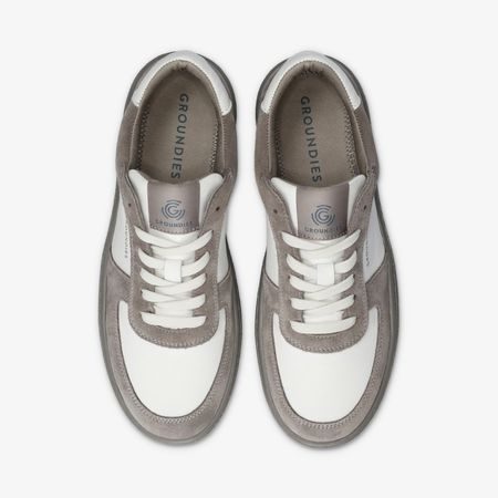 Barefoot Tenisky GROUNDIES® HAMPTONS 2.0 REGULAR Šedo Bílé