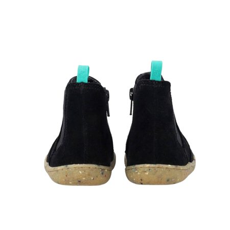 Dětské Barefoot Zateplené Kotníkové Boty GROUNDIES® Charlie Černé