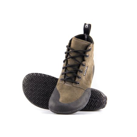 SALTIC OUTDOOR HIGH Oliv | Outdoorové barefoot boty