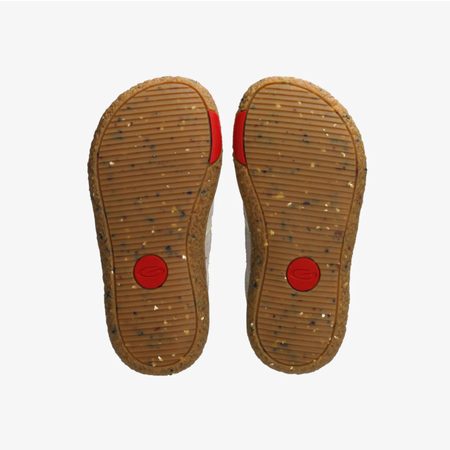 Dětské Barefoot Tenisky GROUNDIES® Lou 2.0 Šalvějovo Zeleno Červené