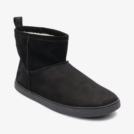 Dámské Barefoot Zateplené Boty GROUNDIES® COZY BOOT LOW Černé