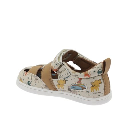 BEPPI SAPATO CASUAL BEBE Béžové | Dětské barefoot sandály