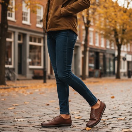 GROUNDIES® Palermo Brown Muške barefoot polucipele